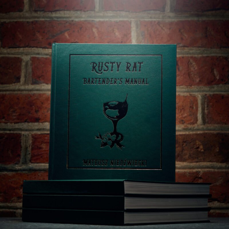 Rusty Rat Bartender's Manual książka barmańska